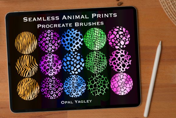 Download 15 Animal Skins Seamless Procreate Brush - Brush Collection