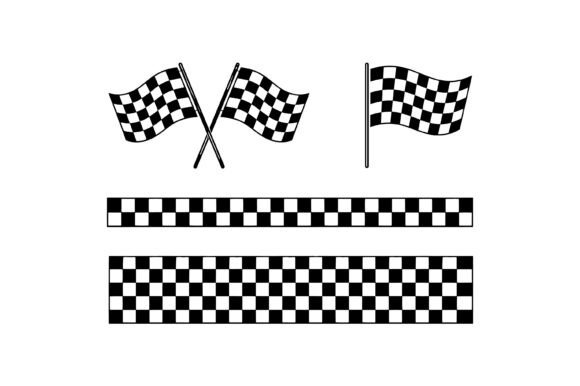 Download Racing Checkered Flag Icon Collection - Checkered Collection