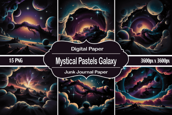 Download Mystical Pastels Galaxy - Premium Bundle