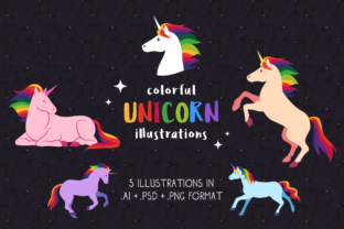 Download Unicorn Illustrations - Unicorn illustration Collection