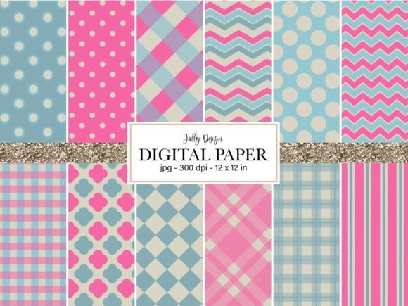 Download Blue and Pink Patterns - Pink patterns Collection
